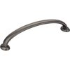 Jeffrey Alexander 128 mm Center-to-Center Brushed Pewter Hudson Cabinet Pull 650-128BNBDL